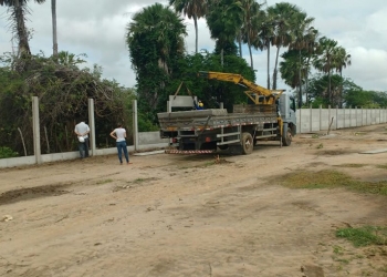 Obra de Construção do Muro de Contorno do Campus De Crateús/UFC